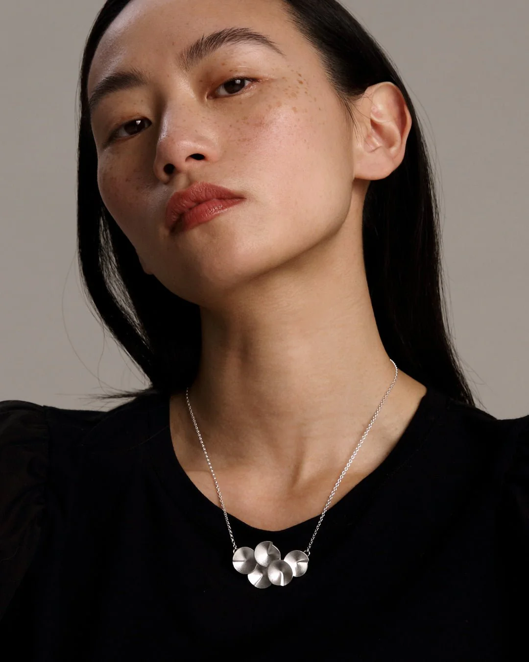 Echoes Pendant small silver - Image 3