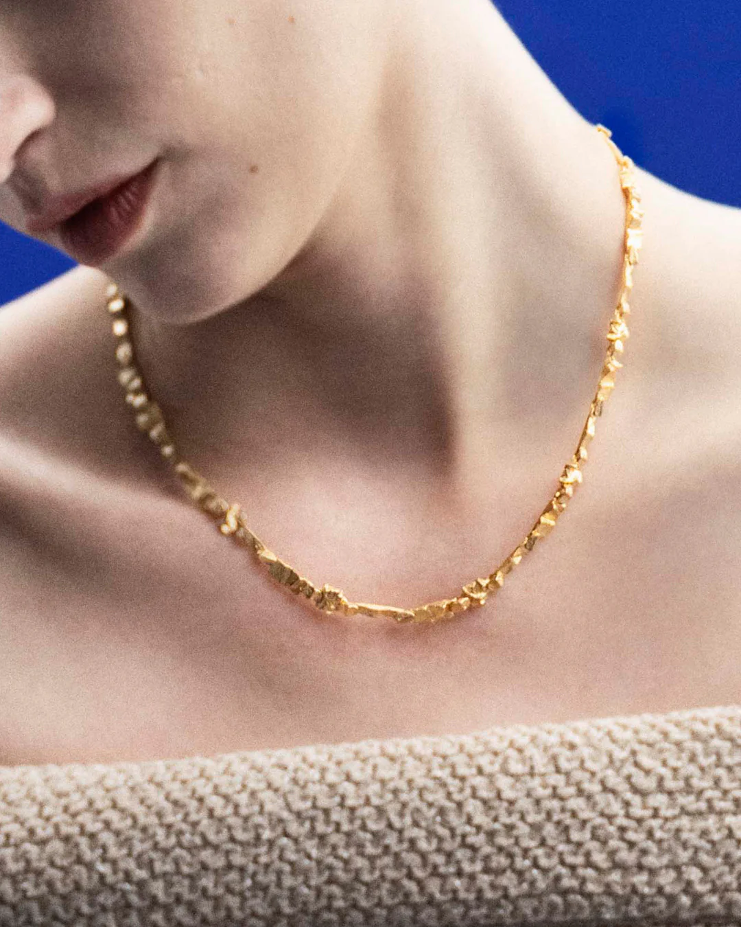 Tenochtitlan II necklace gold - Image 3